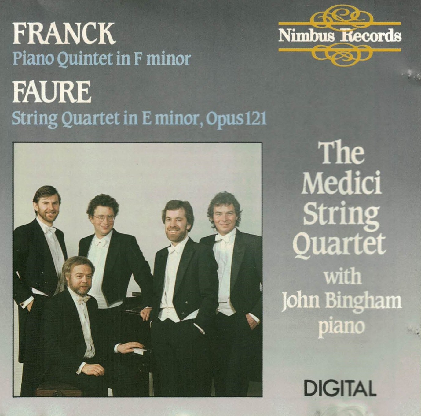 Franck -Piano Quartet in F minor/Faure-String Quartet in E minor,Op.121 - 2725