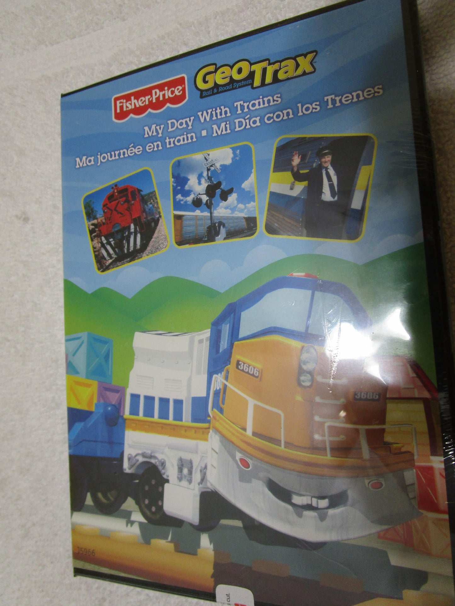 Geo Trax: My Day with Trains; Ma journee en train; Mi Dia con los Trenes - 1457