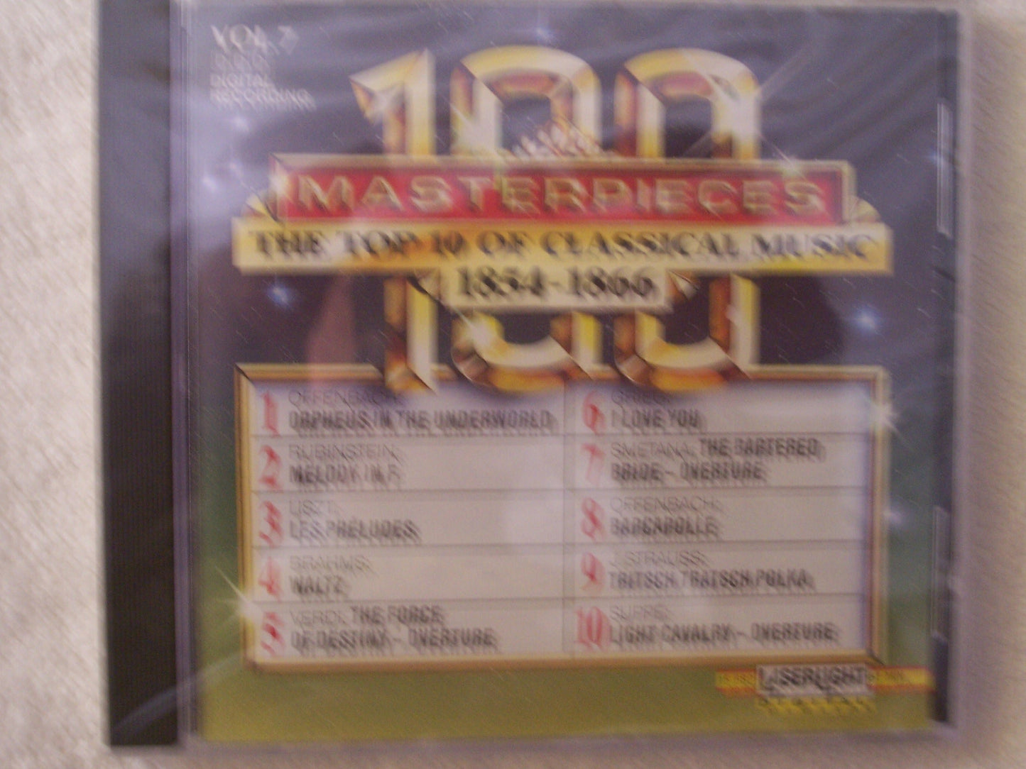 100 Masterpieces: The Top 10 of Classical Music - Vol. 7 - 1854-1866 - 7092