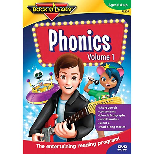 ROCK N LEARN Phonics Volume 1 DVD - 8555