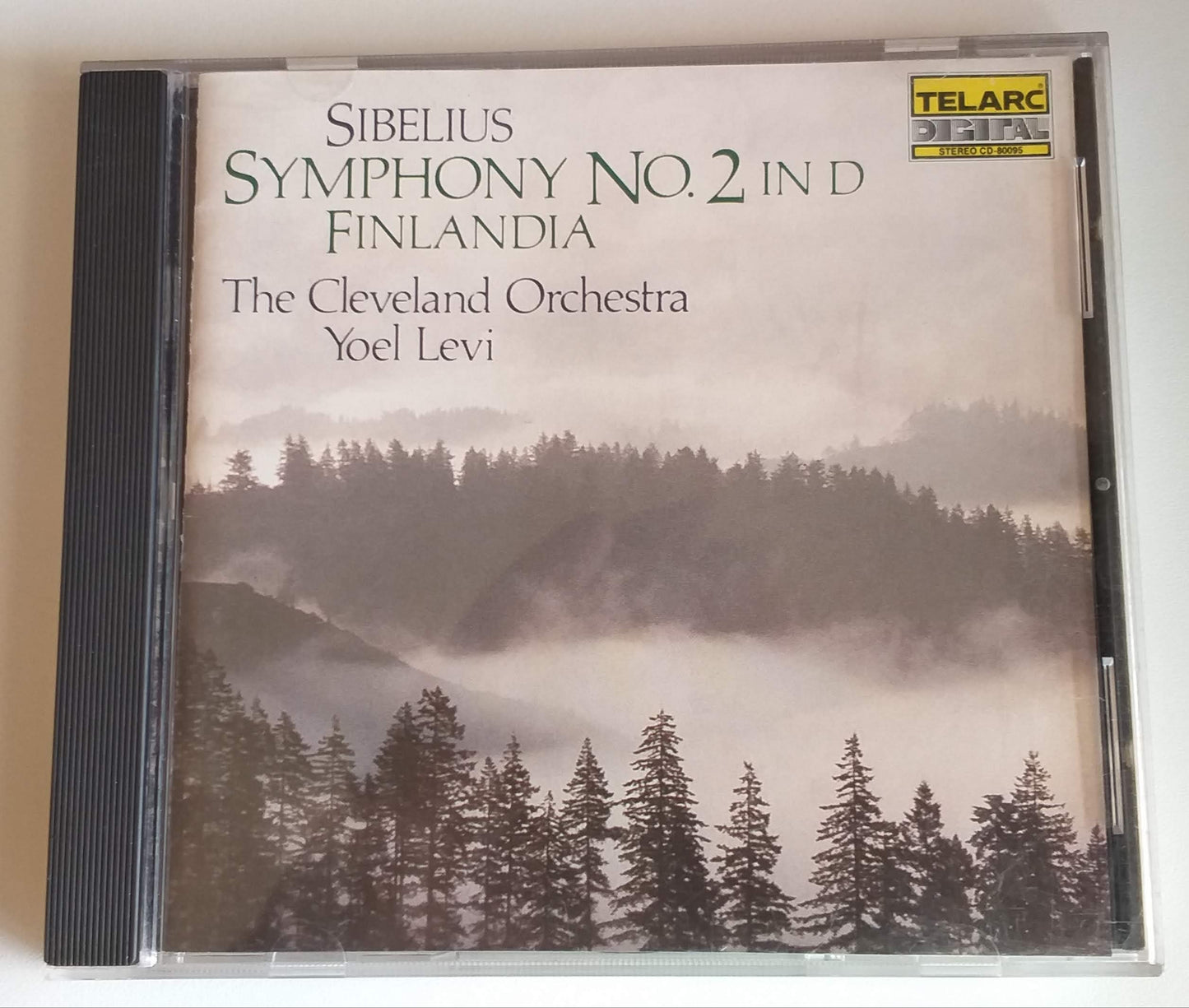 Sibelius Symphony No. 2 in D Finlandia: The Cleveland Orchestra Yoel Levi - 1033