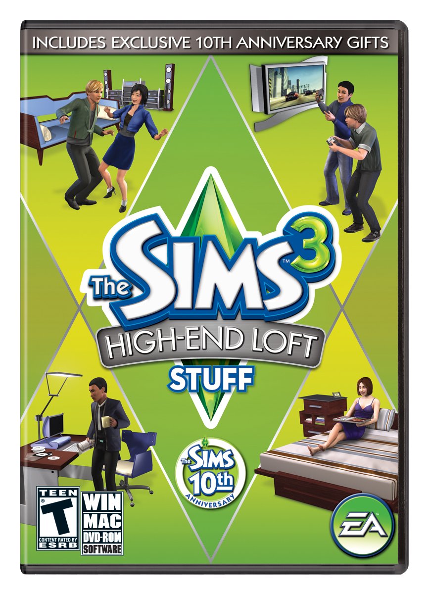 The Sims 3: High End Loft Stuff - WIN/MAC - 3696