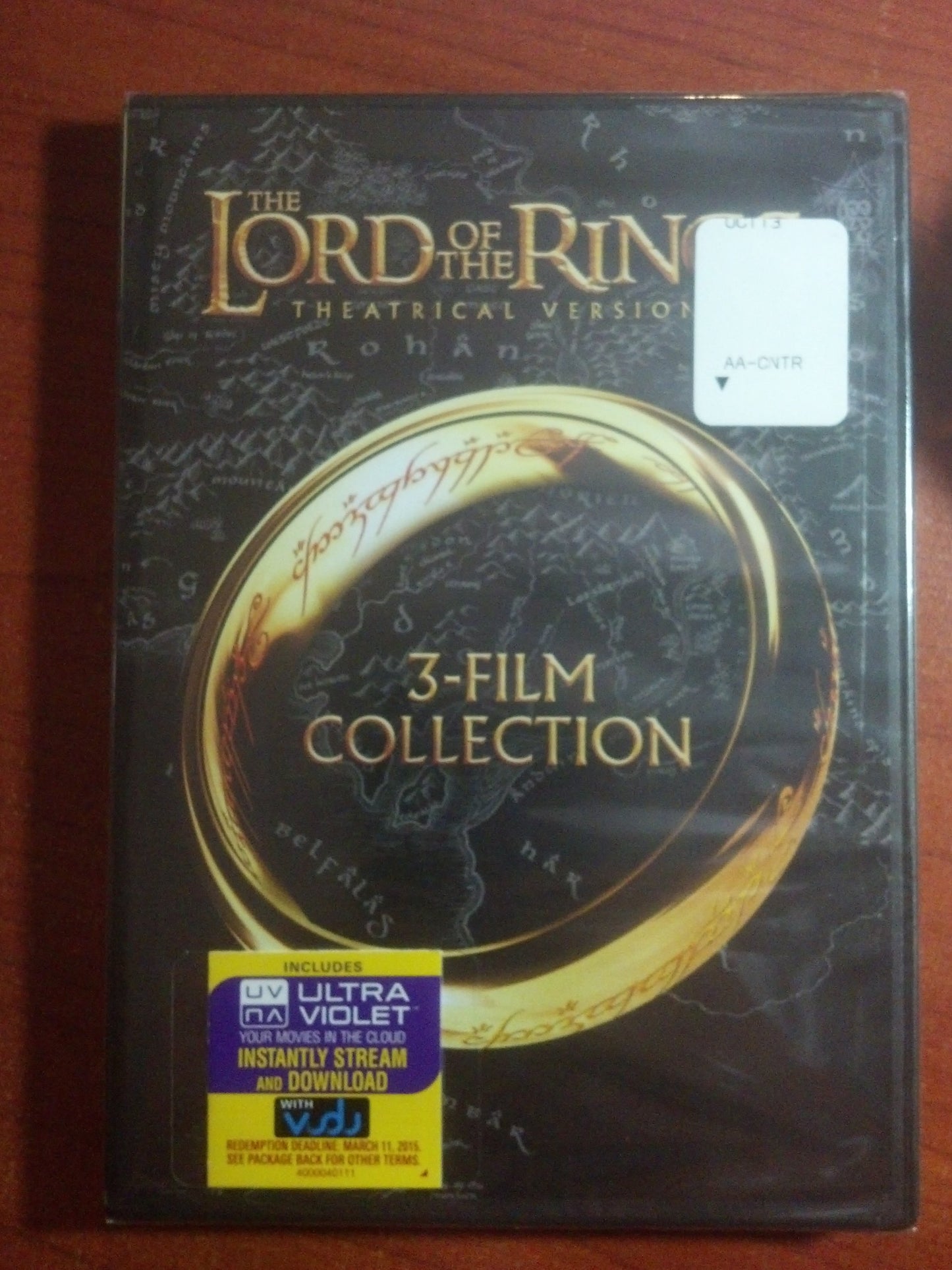The Lord of the Rings Theatrical Versions - DVD W/Ultra Violet Copy - 7361