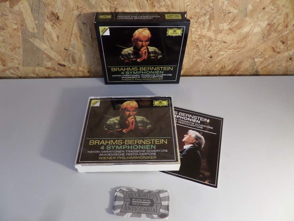 Brahms: The 4 Symphonies / Haydn Variations / Academic Festival & Tragic Overtures, Opp.80,81 - 9362