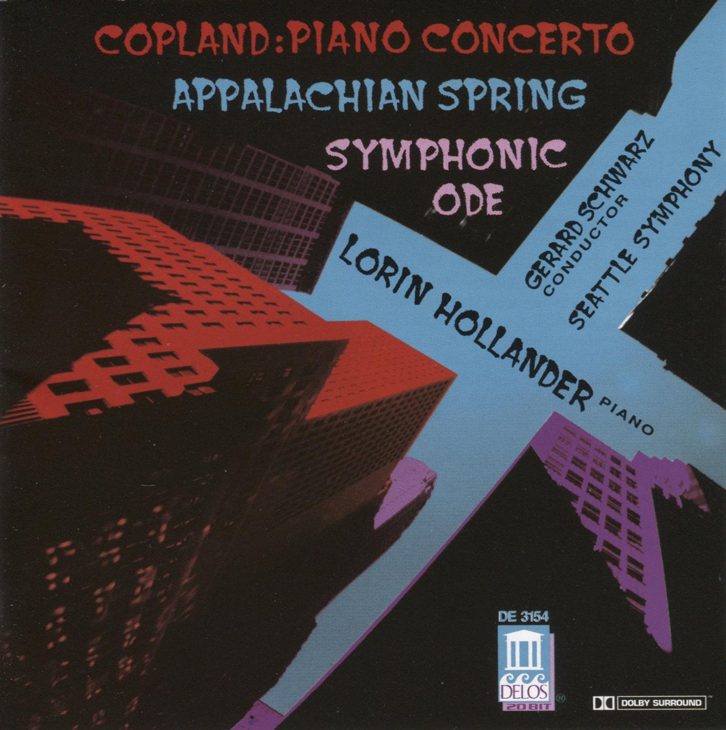 Copland: Piano Concerto; Appalachian Spring; Symphonic Ode - 4405