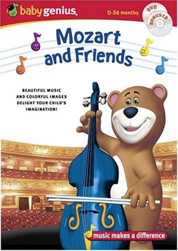 Baby Genius Mozart & Friends w/bonus Music CD - 1317