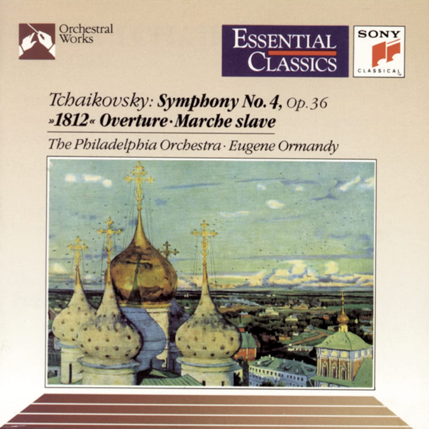 Tchaikovsky: Symphony No. 4 / 1812 Overture / Marche Slave (Essential Classics) - 7562