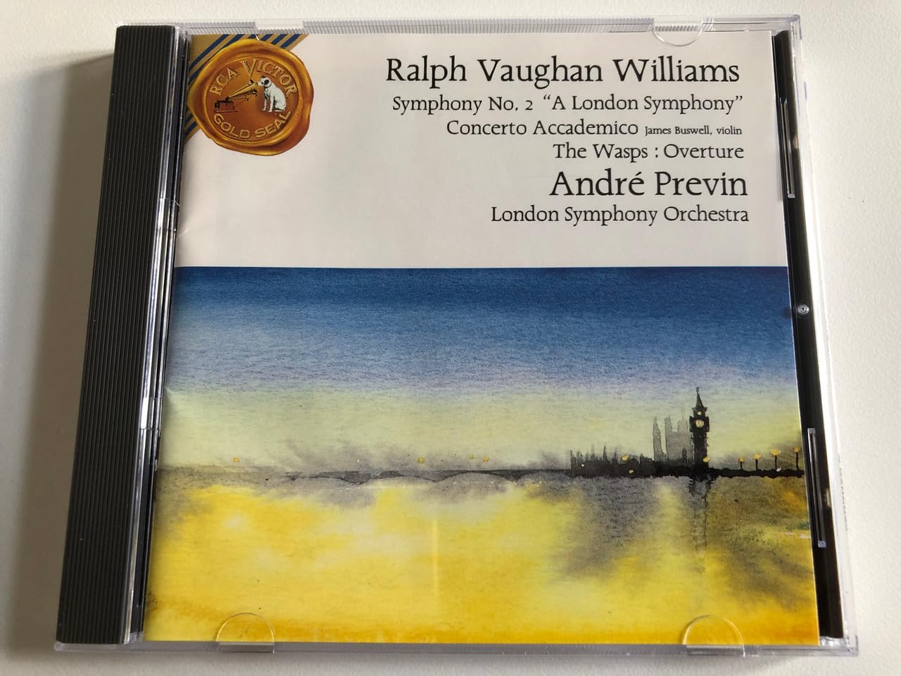 Vaughan Williams: Symphony No. 2 / Concerto Accademico / The Wasps- Overture - 1612