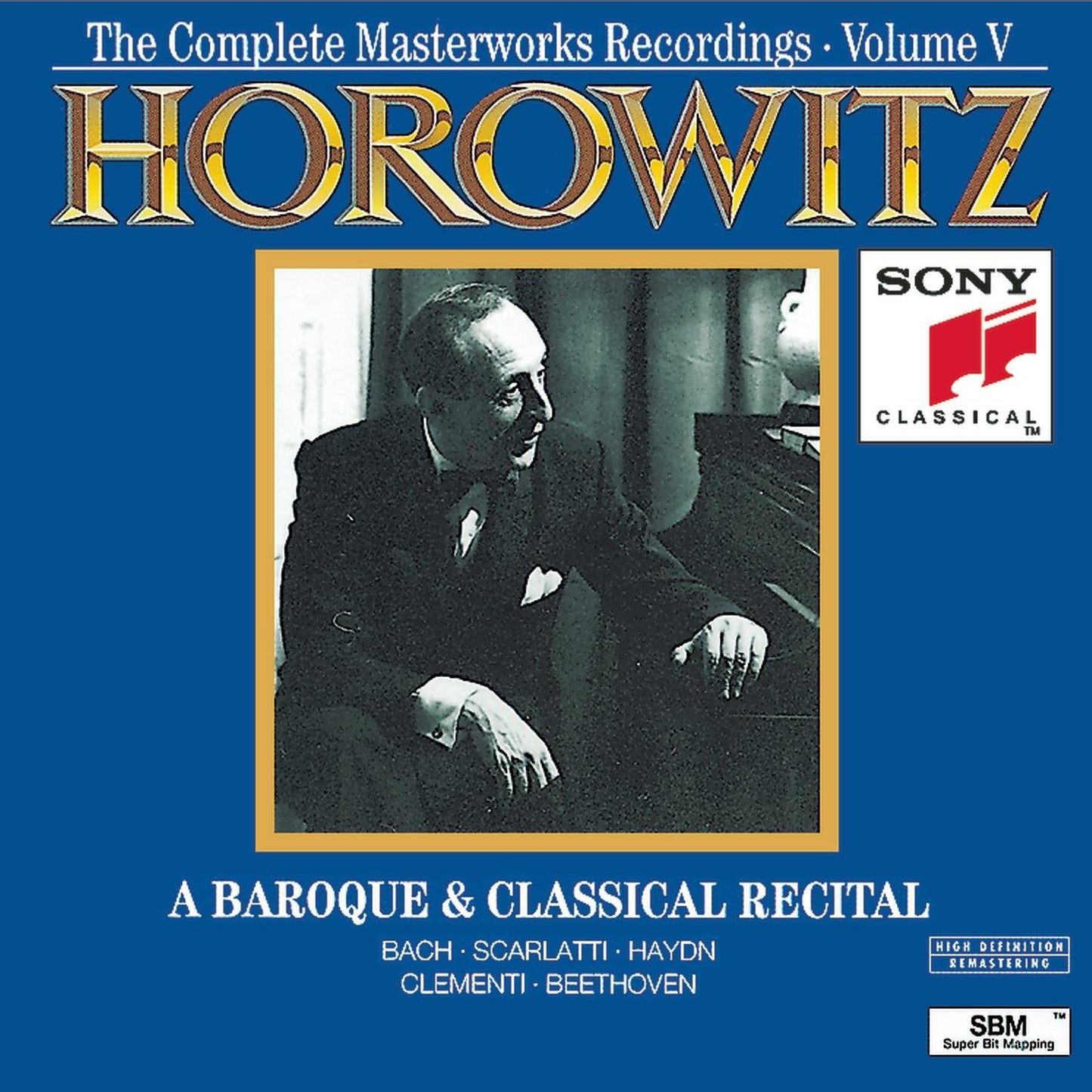 Horowitz: The Complete Masterworks Recordings Vol. V; A Baroque & Classical Recital - 8042