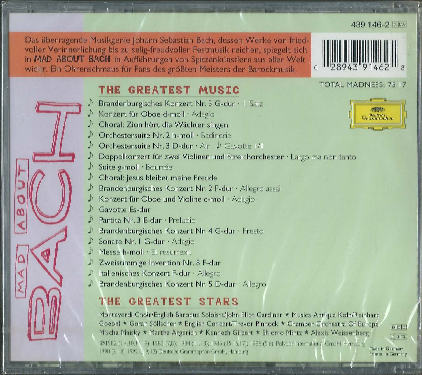 Mad About Bach - 4952