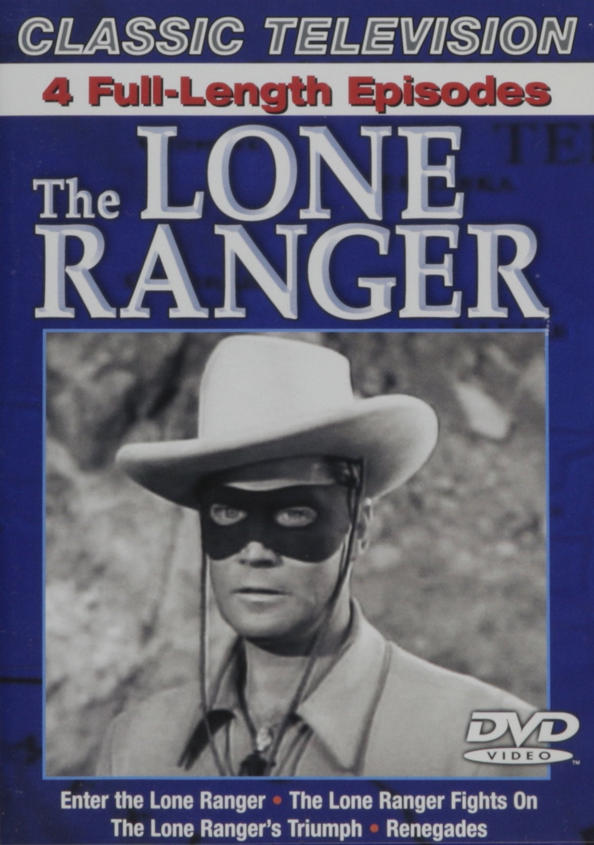 CLASSIC TELEVISION DVD THE LONE RANGER - 5658