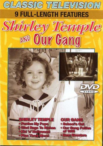 Shirley Temple and Our Gang-9 Full Length Features - 4471