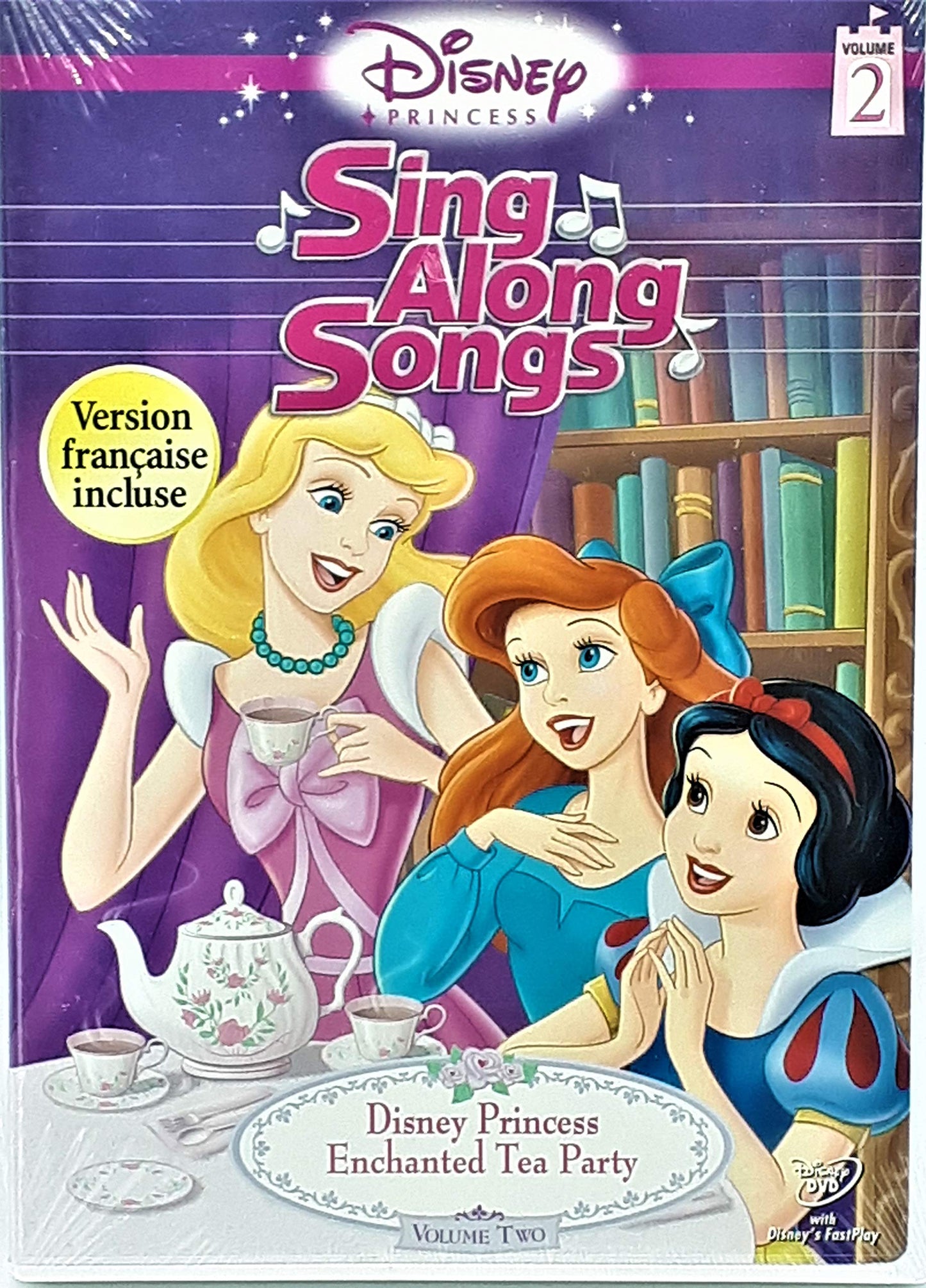 Disney Princess Sing Along Songs, Vol. 2 - Enchanted Tea Party - 8147