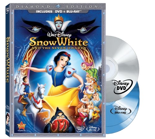 Snow White and the Seven Dwarfs (Three-Disc Blu-ray/DVD Combo + BD Live w/DVD packaging) - 7184