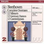 Complete Overtures; 12 Minuets; 12 German Dances; 12 Contredanses - 8243