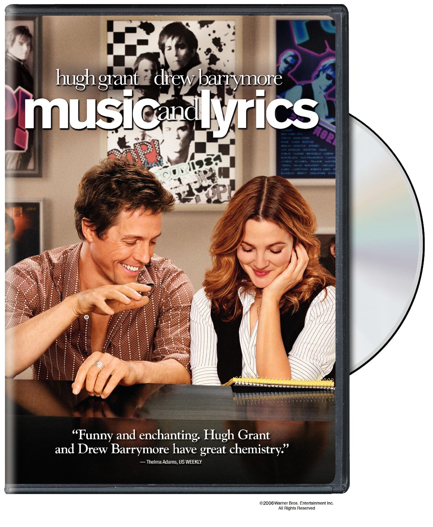 Music and Lyrics (Full Screen) (2007) DVD - 5708