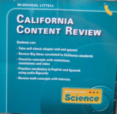 Science California Content Review Grades 6-8 (McDougal Littell Science) - 297