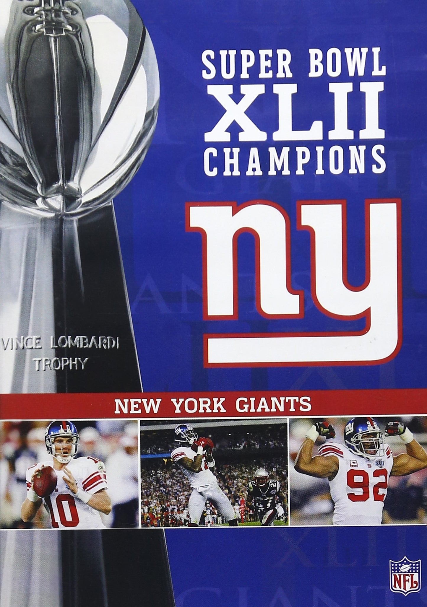 NFL Super Bowl XLII - New York Giants Championship DVD - 6307