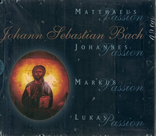 Johann Sebastian Bach: Lukas Passion/ Johannes Passion/ Markus Passion/ Mattheus Passion, 8 CD Box Set - 3738