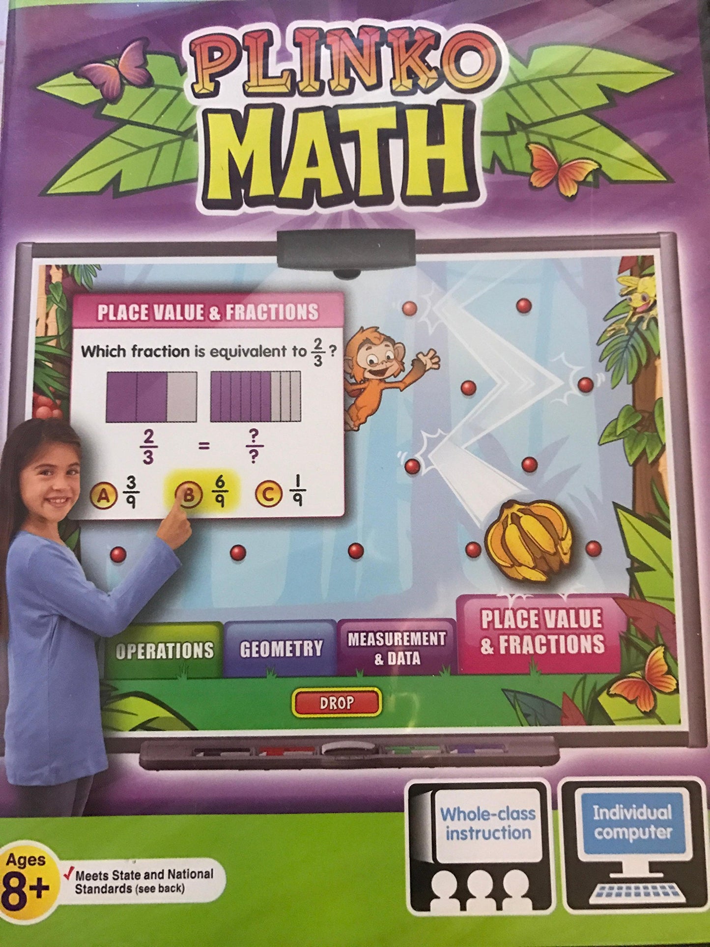 PLINKO MATH GRADE 3-4 DVDROM - 1791