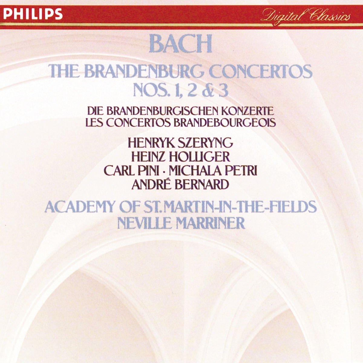Bach: The Brandenburg Concertos Nos. 1, 2 & 3 - 6509
