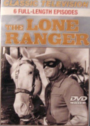 The Lone Ranger - 6 full length episodes - 9348