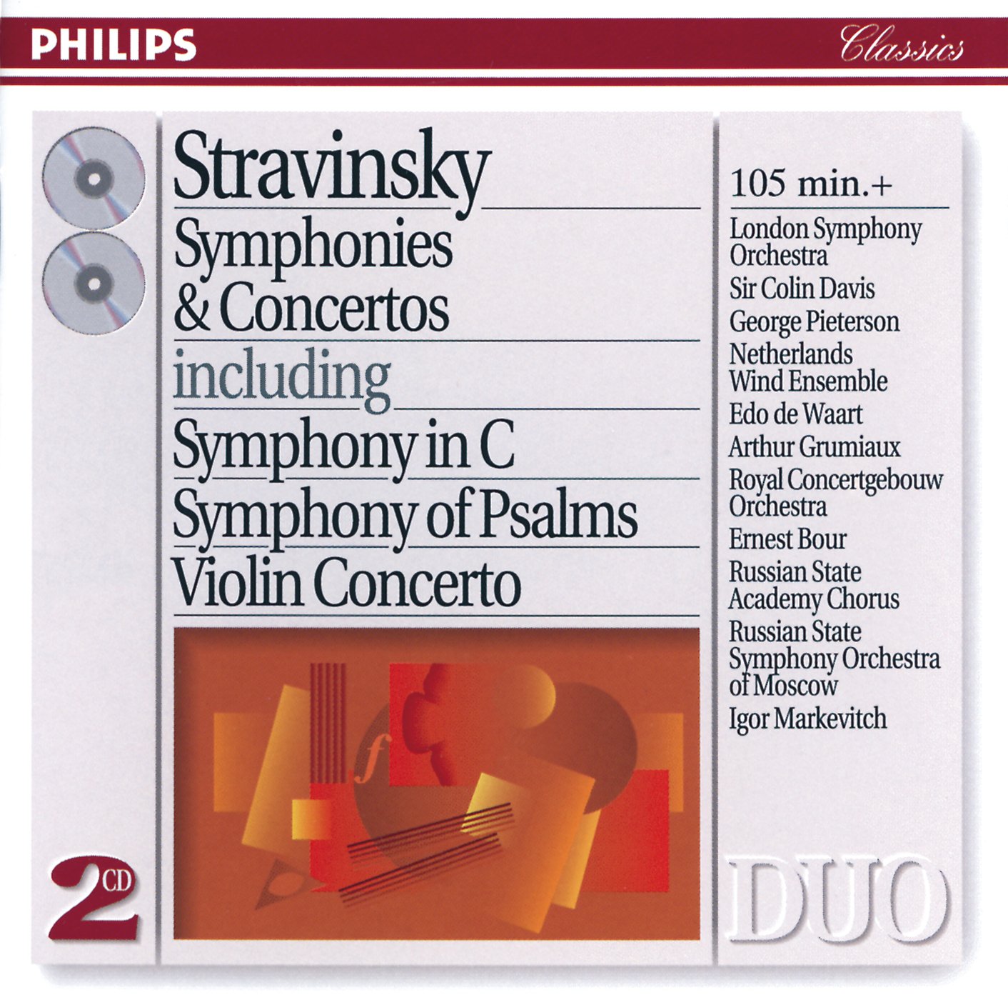 Stravinsky: Symphonies & Concertos - 2360