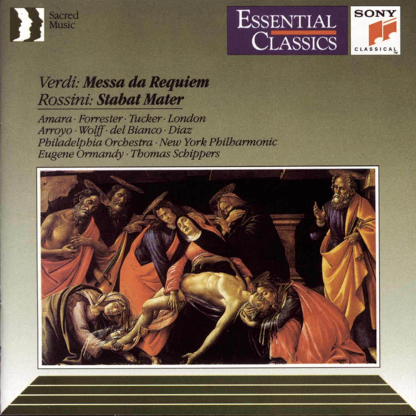 Verdi: Messa da Requiem / Rossini: Stabat Mater (Essential Classics) - 220