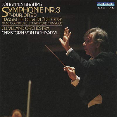 Johannes Brahms – Cleveland Orchestra*, Christoph von Dohnányi – Symphonie Nr. 3 F-Dur, Op. 90 / Tragische Ouvertüre, Op. 81 - 8286
