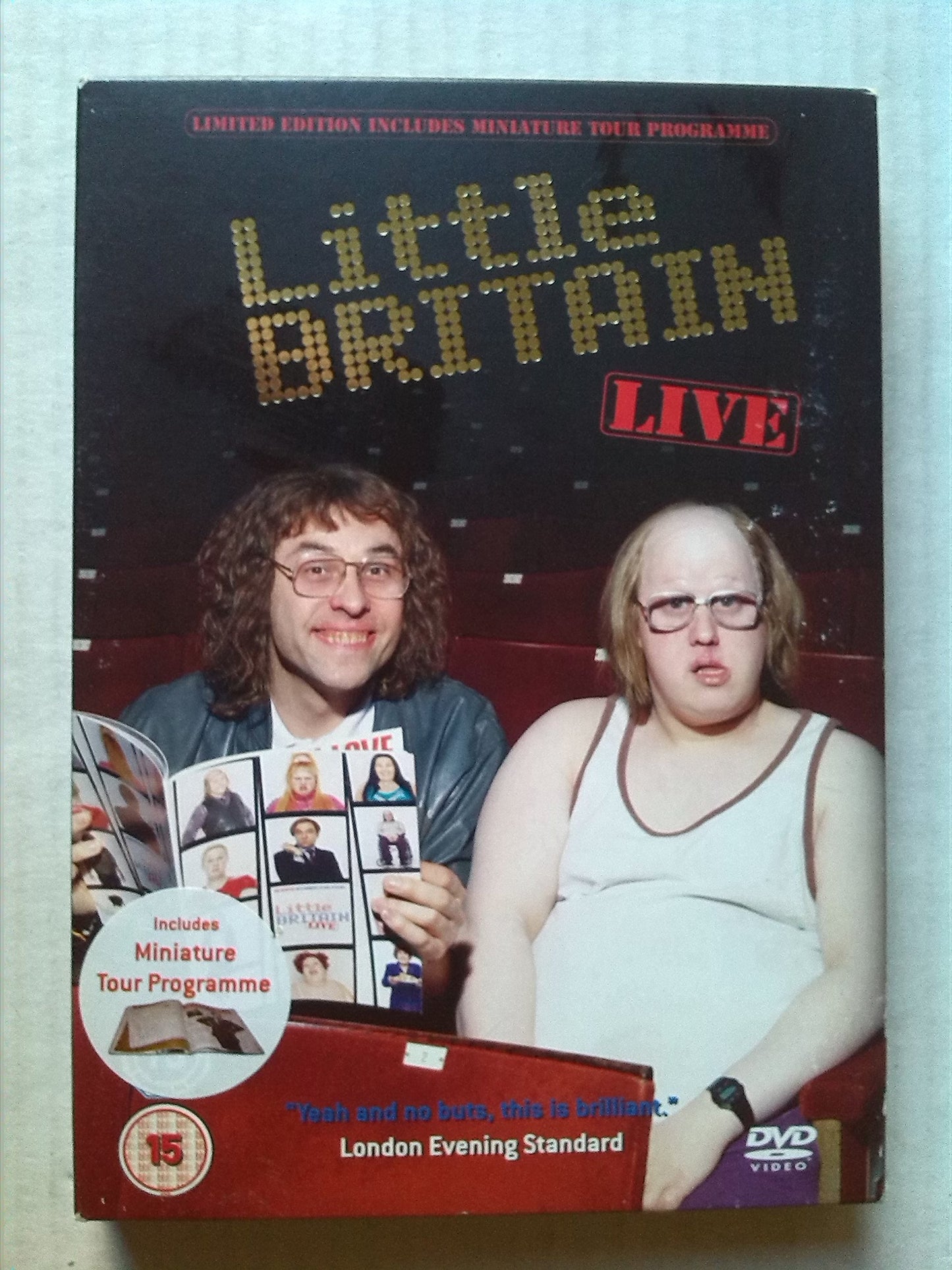 Little Britain Live: Limited Special Edition Including Replica Tour Programme - 4916