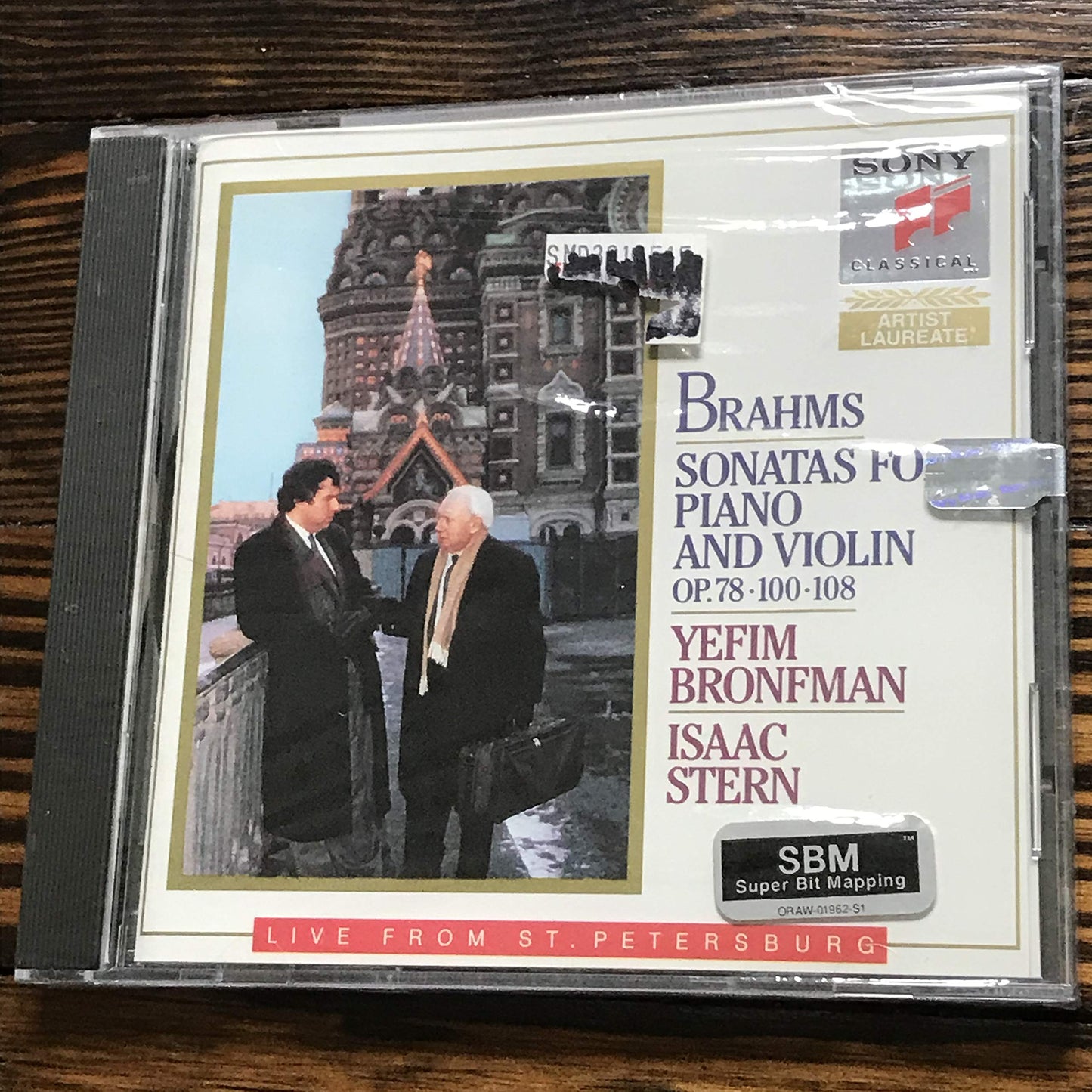 Brahms: Sonatas for Piano and Violin, Op. 78, 100, 108 - 9676