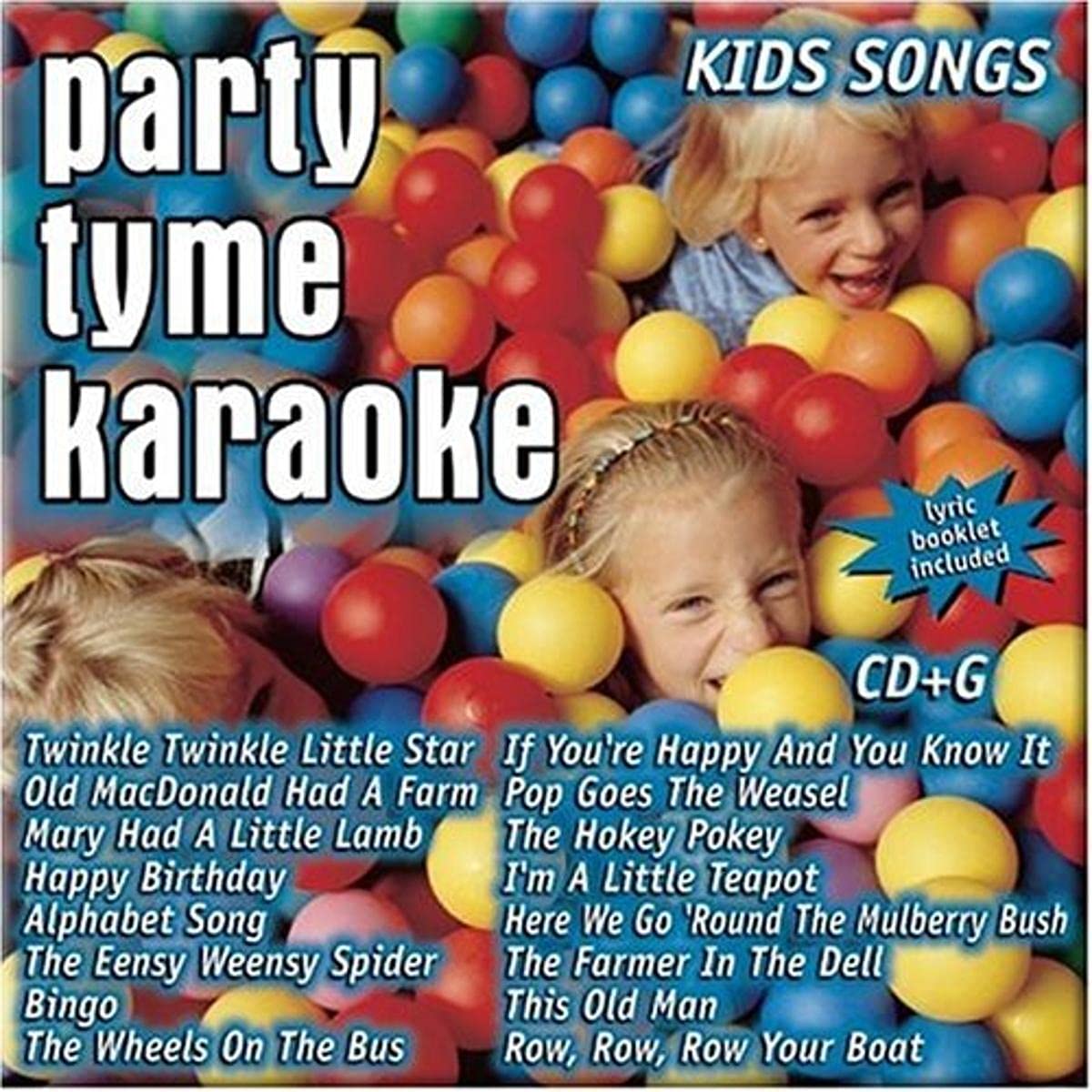 Party Tyme Karaoke - Kids Songs (16-song CD+G) - 6862