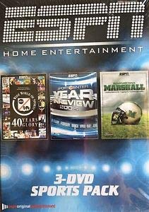 ESPN 3-DVD Sports Pack - 1204