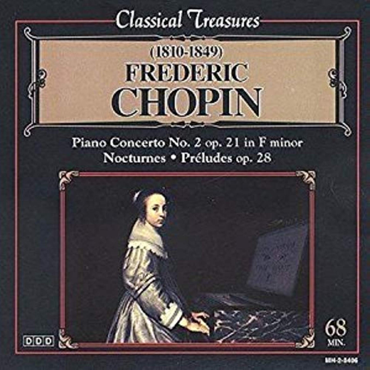 Chopin: Piano Concerto No. 2, Nocturnes, Preludes Op. 28 (Classical Treasures) - 8723