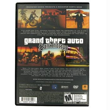 Grand Theft Auto San Andreas for Playstation 2 - 3317