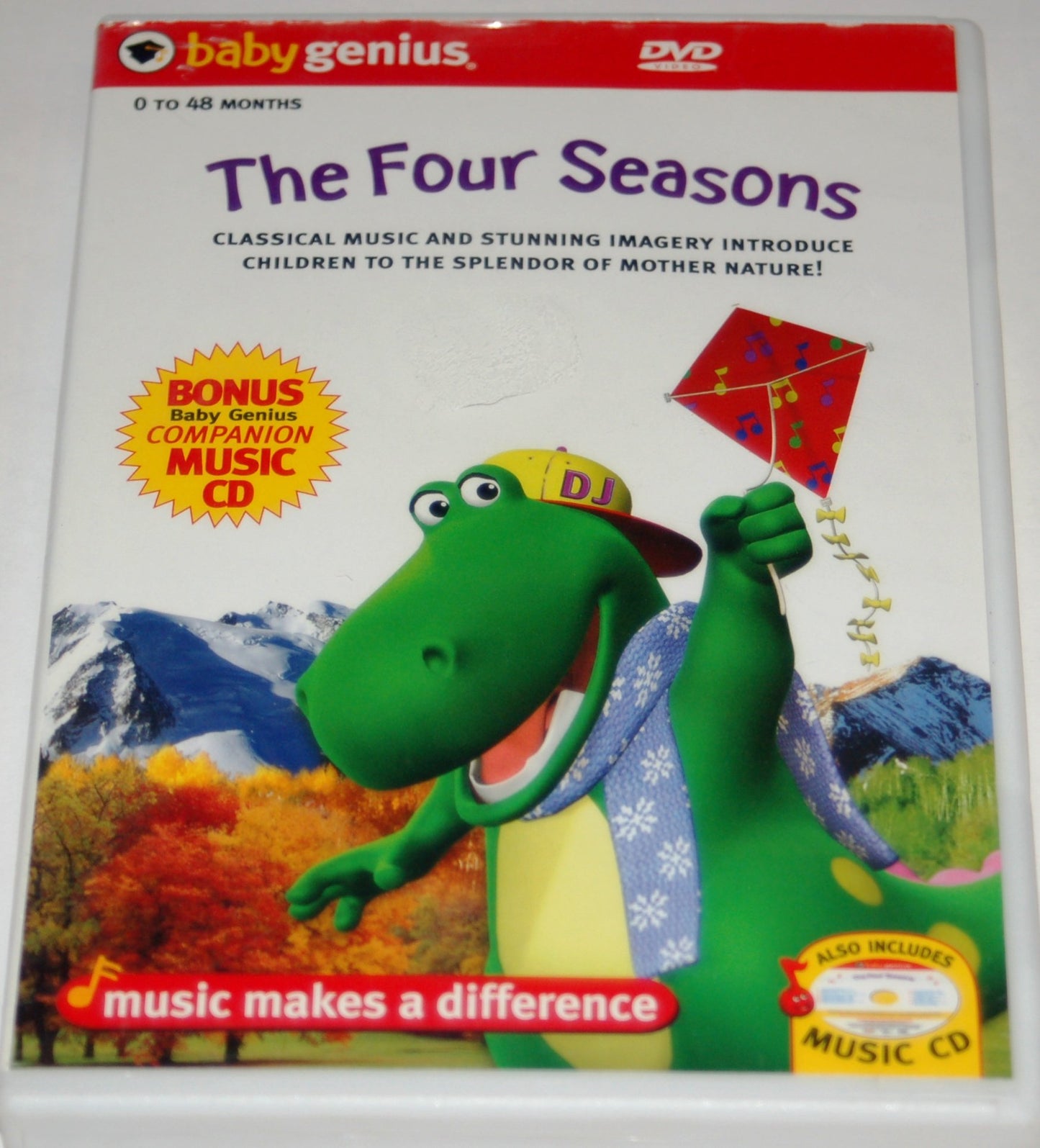 Baby Genius The Four Seasons w/bonus Music CD - 2332