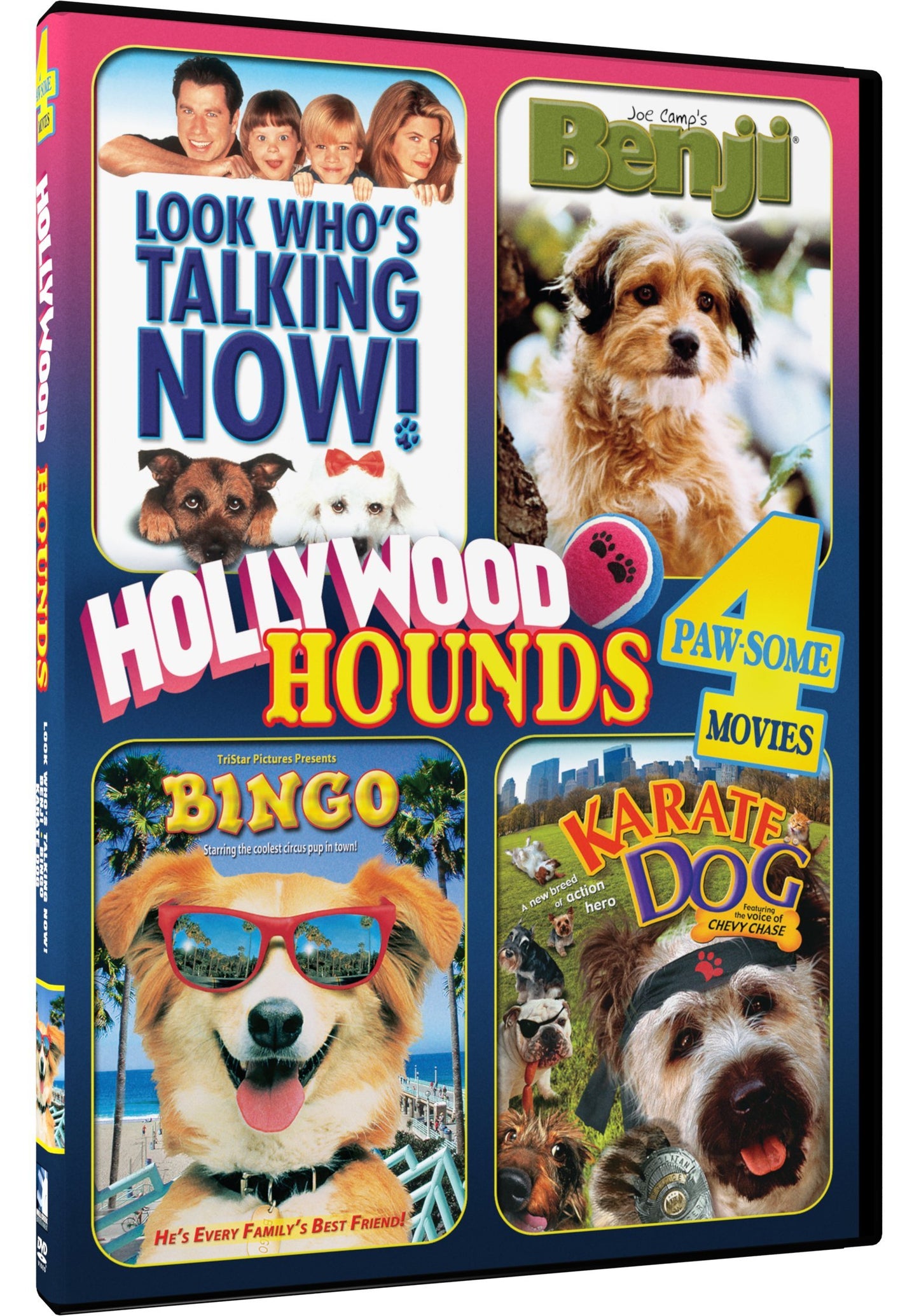 Hollywood Hounds - 4 Paw-Some Movies! DVD - 8855
