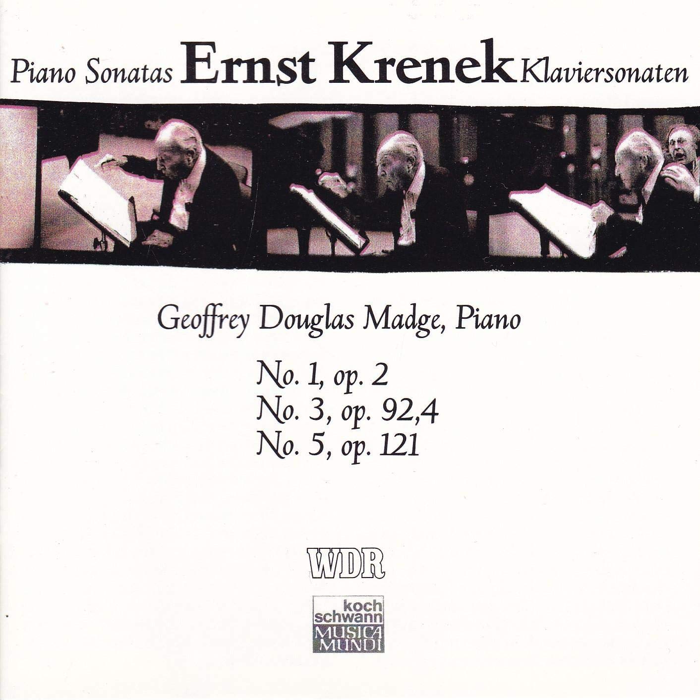 Krenek;Piano Sonatas Vol. 1 - 7498