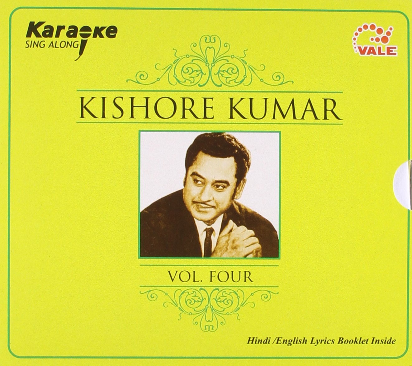 Karaoke Sing Along Kishore Kumar Vol Four (Hindi / English Lyrics Booklet Inside) - 6943