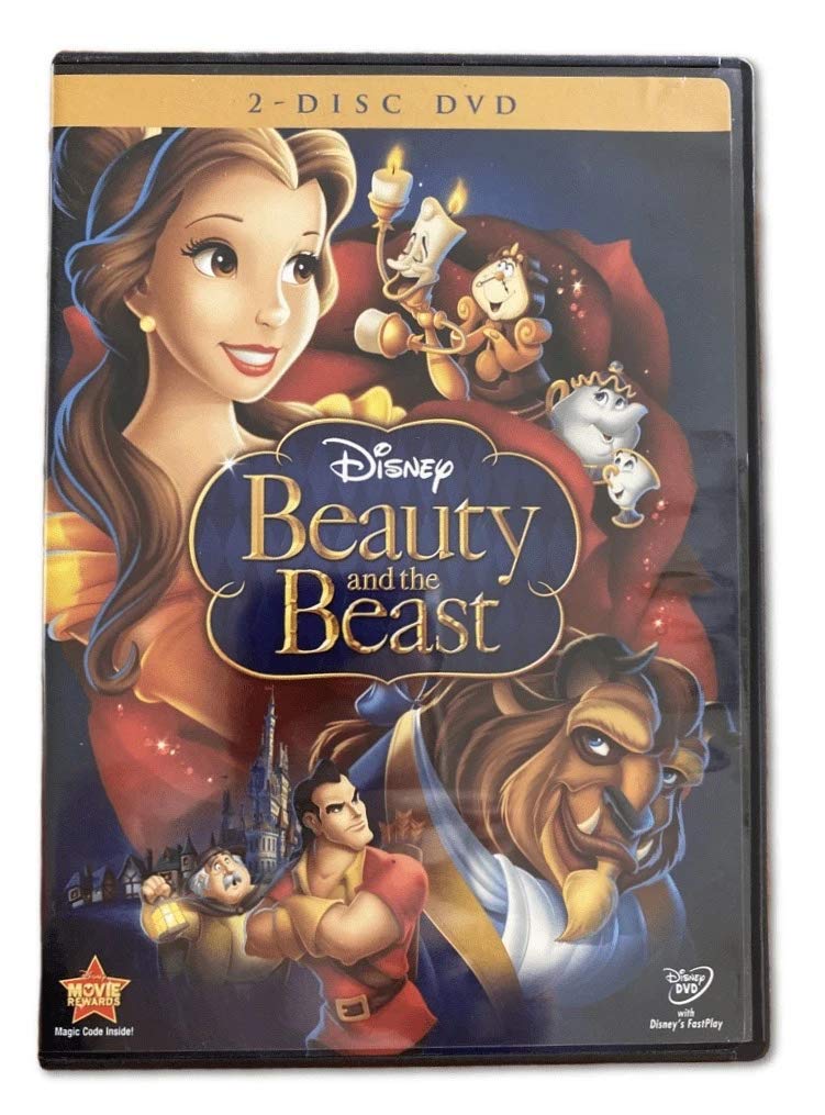 Beauty and the Beast (DVD, 2010, 2-Disc Set, Diamond Edition) - 7868