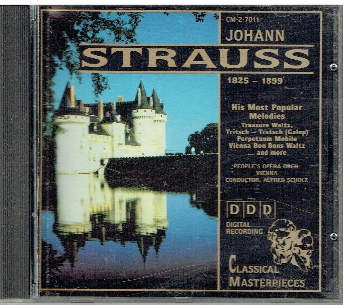 Johann Strauss His Most Popular Melodies - 2044