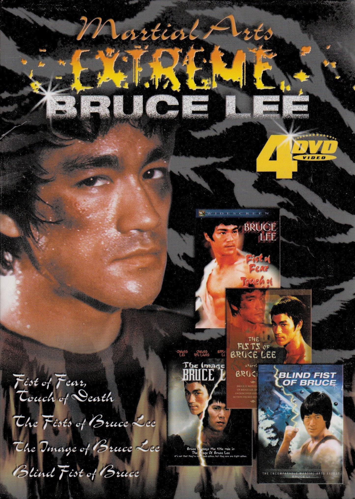 Martial Arts Extreme: Bruce Lee - Fist of Fear, Touch of Death / The Fists of Bruce Lee / The Image fo Bruce Lee / Blind Fist of Bruce - 6302