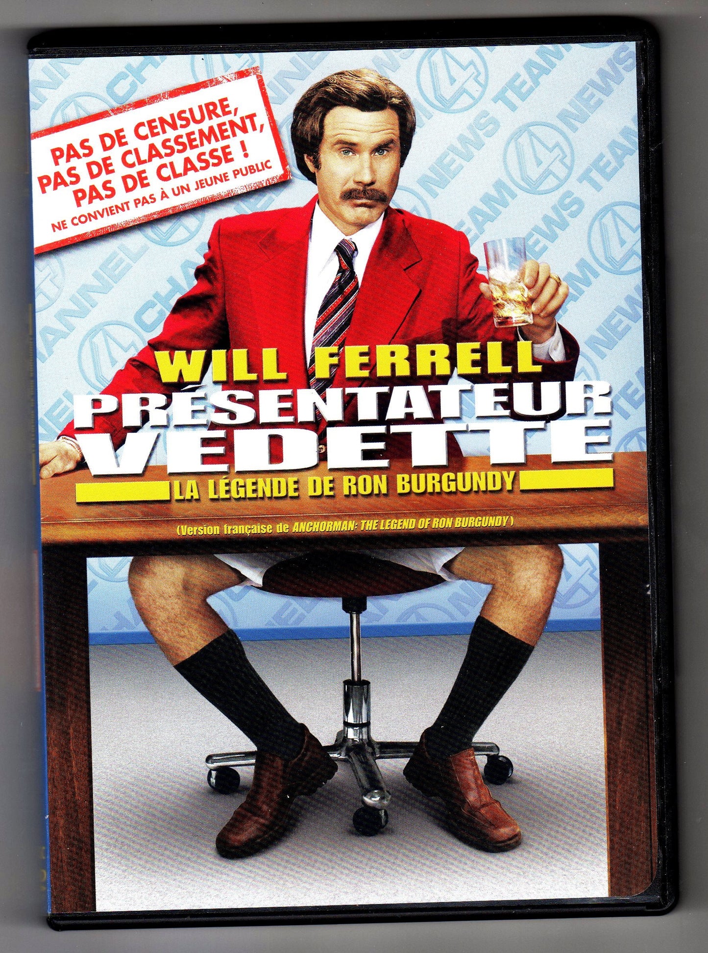 Anchorman - The Legend of Ron Burgundy (Unrated Full Screen Edition) - 3375