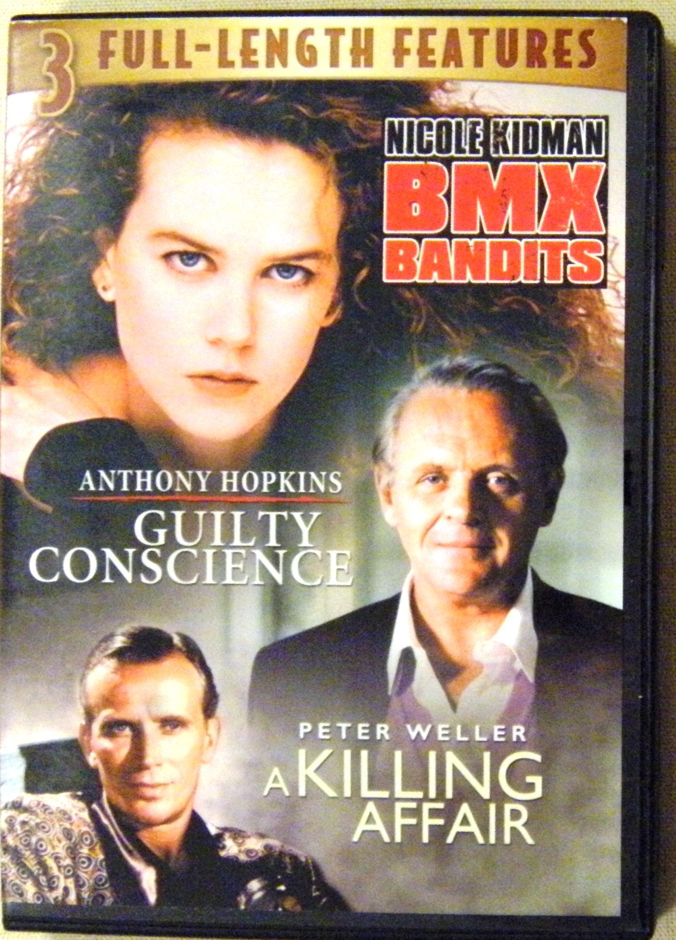 3 Full-Length Features: BMX Bandits / Guilty Conscience / A Killing Affair - 719