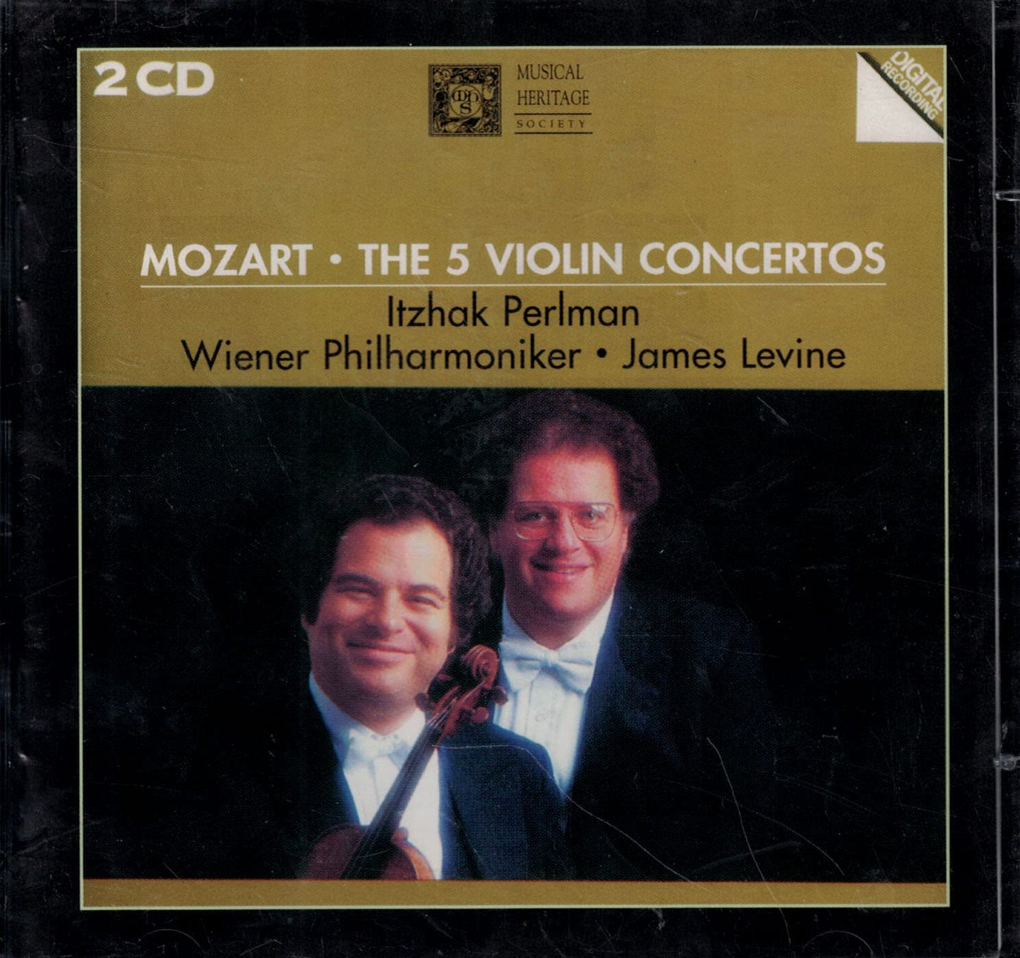 Mozart: The 5 Violin Concertos (Musical Heritage Society) - 5152