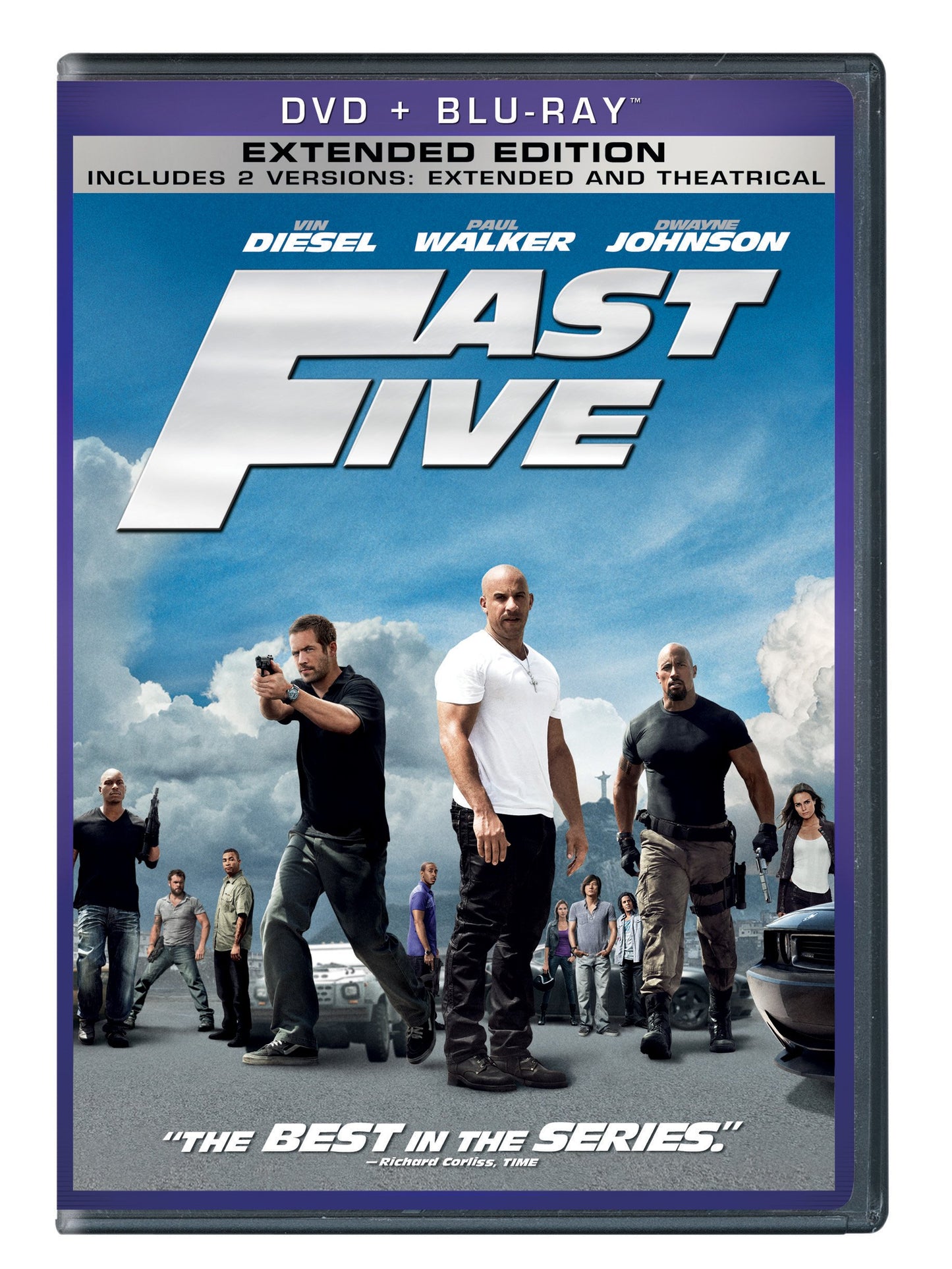 Fast Five (Two-Disc DVD/Blu-ray Combo in DVD Packaging) - 5022