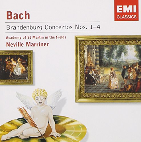 Bach: Brandenburg Concertos No. 1-4; Neville Marriner; Academy of St. Martin in the Fields - 2848