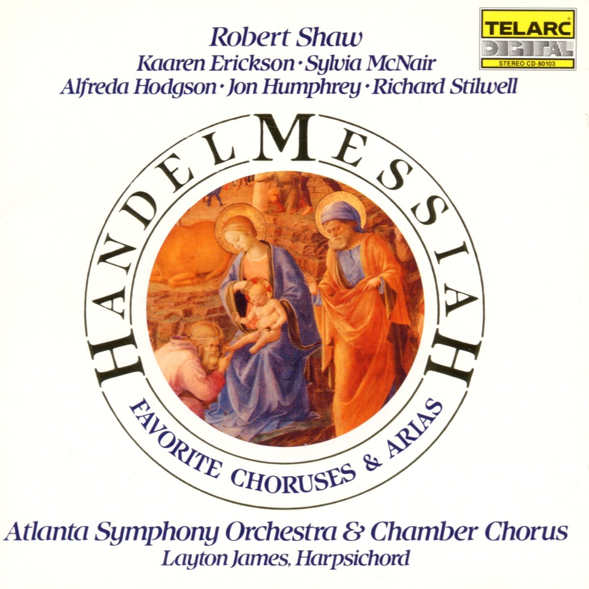 Handel: Messiah - Favorite Choruses & Arias - 4392