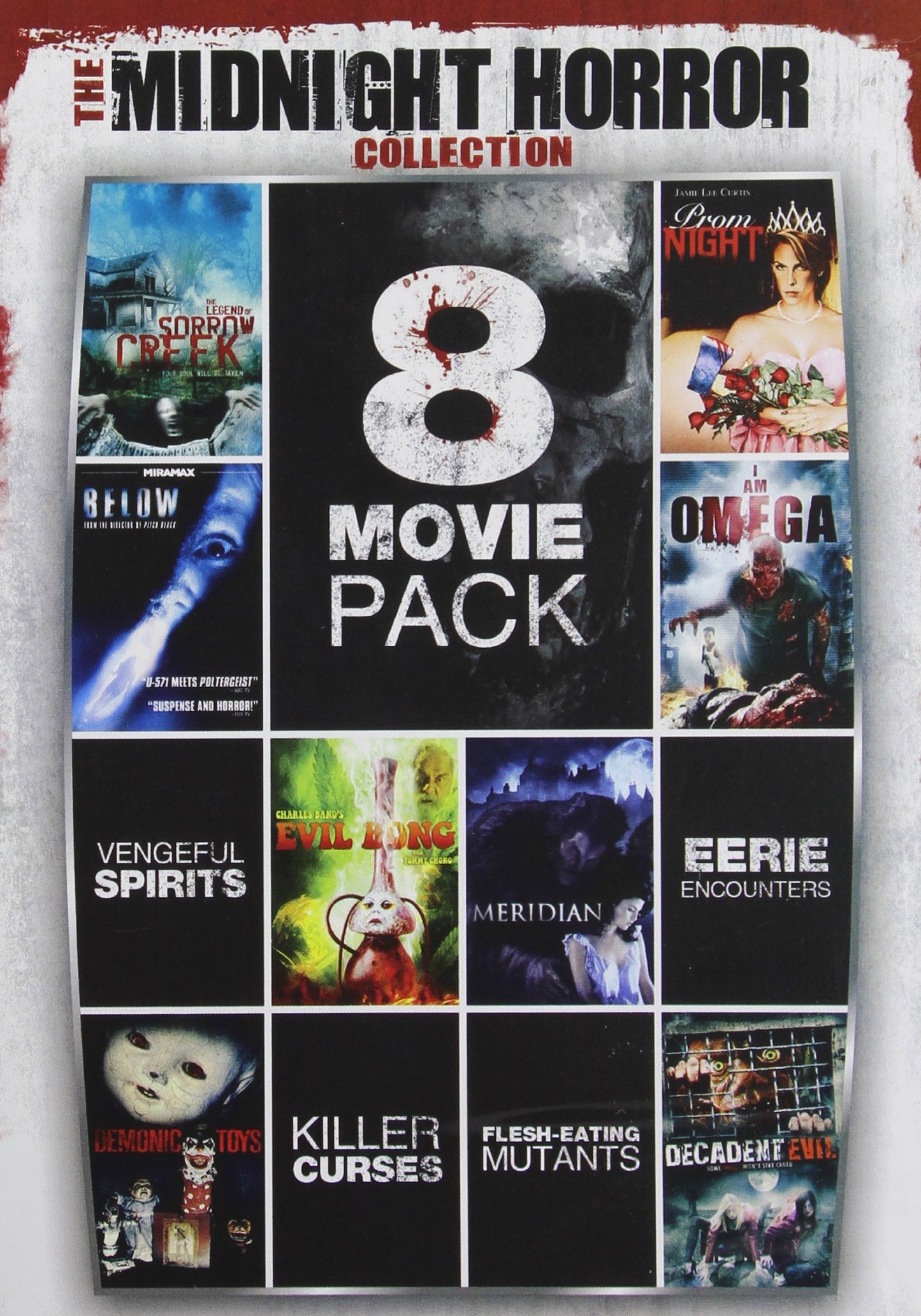 8-Movie Pack Midnight Horror Collection V.1 - 5402