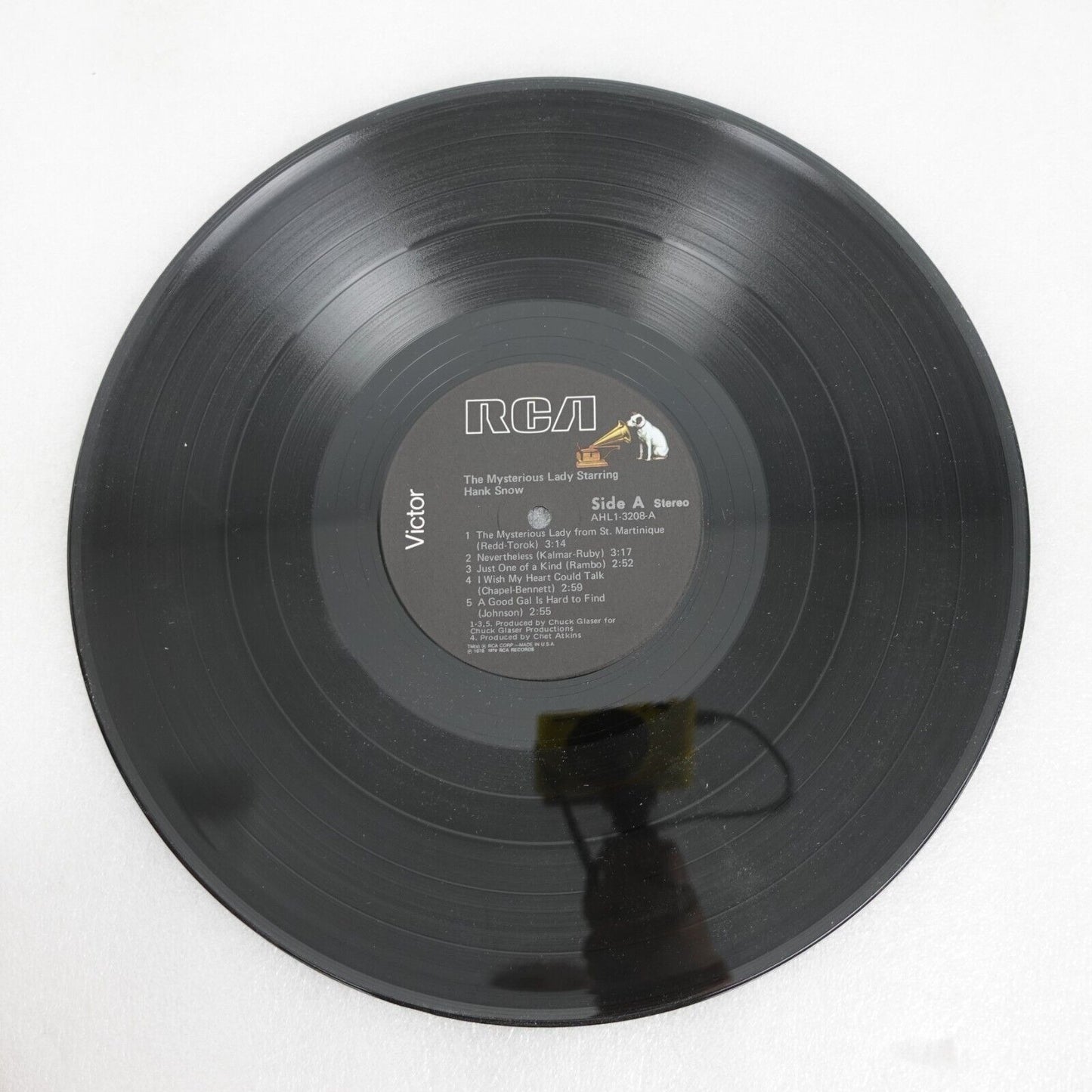 Hank Snow The Mysterious Lady LP Vinyl Record Album